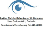 Logo - Werner Heumann Institut für künstliche Augen e.K. Logo - Werner Heumann Institut für künstliche Augen e.K.
