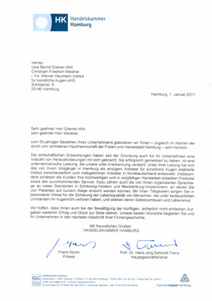 Werner Heumann Institut für künstliche Augen e.K.