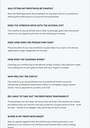 Werner Heumann Institut für künstliche Augen e.K.